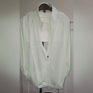 Mono b Light Green Zip-Up Jacket+ Mono B White Tube‎ Top, Size S,m,l